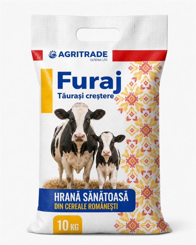 Furaj concentrat tăurași creștere